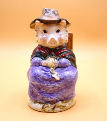 Royal Albert Beatrix Potter And This Pig Had None Figur 1992 - 10 cm groß sehr guter Zustand