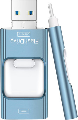 Flash Drive for Iphone 256GB, 4 in 1 USB Type C Memory Stick, Photo Stick Extern