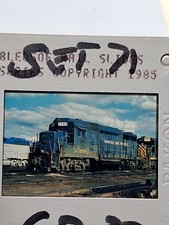 Train Slide 2909 Nw Norfolk Western Emd Gp30 Diesel Locomotive 1985