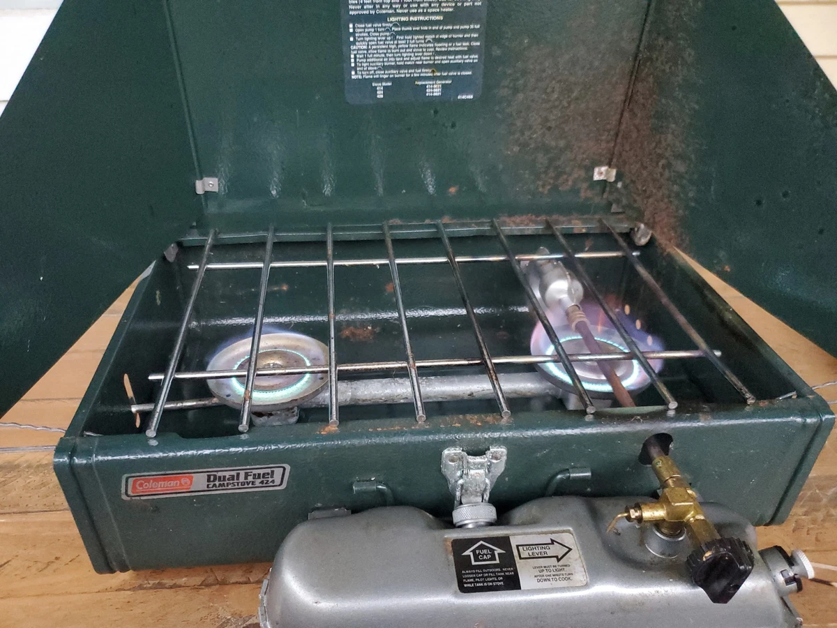 Coleman Dual Fuel Stove 424 for sale | eBay