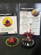 HEROCLIX SPiDER MaN  Venom Absolute Carnage 051 Symbiote s004 LOT