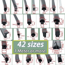 uPVC Window Door Bubble Gasket Seal Flipper Double Glazing Rubber Draught Seal