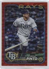 2024 Topps Update Red Crackle Foilboard 145/199 Rene Pinto René #US107 0vt8