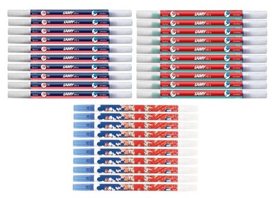 Brunnen Tintenlöscher Lamy Tintenkiller M Auswahl Brunnen Hai/Farben/ 10er Set