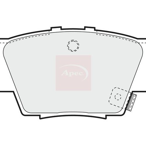 For HONDA NSX I Coupe NA 1990 to 2005 BRAKE PADS (REAR) (R90) PAD860