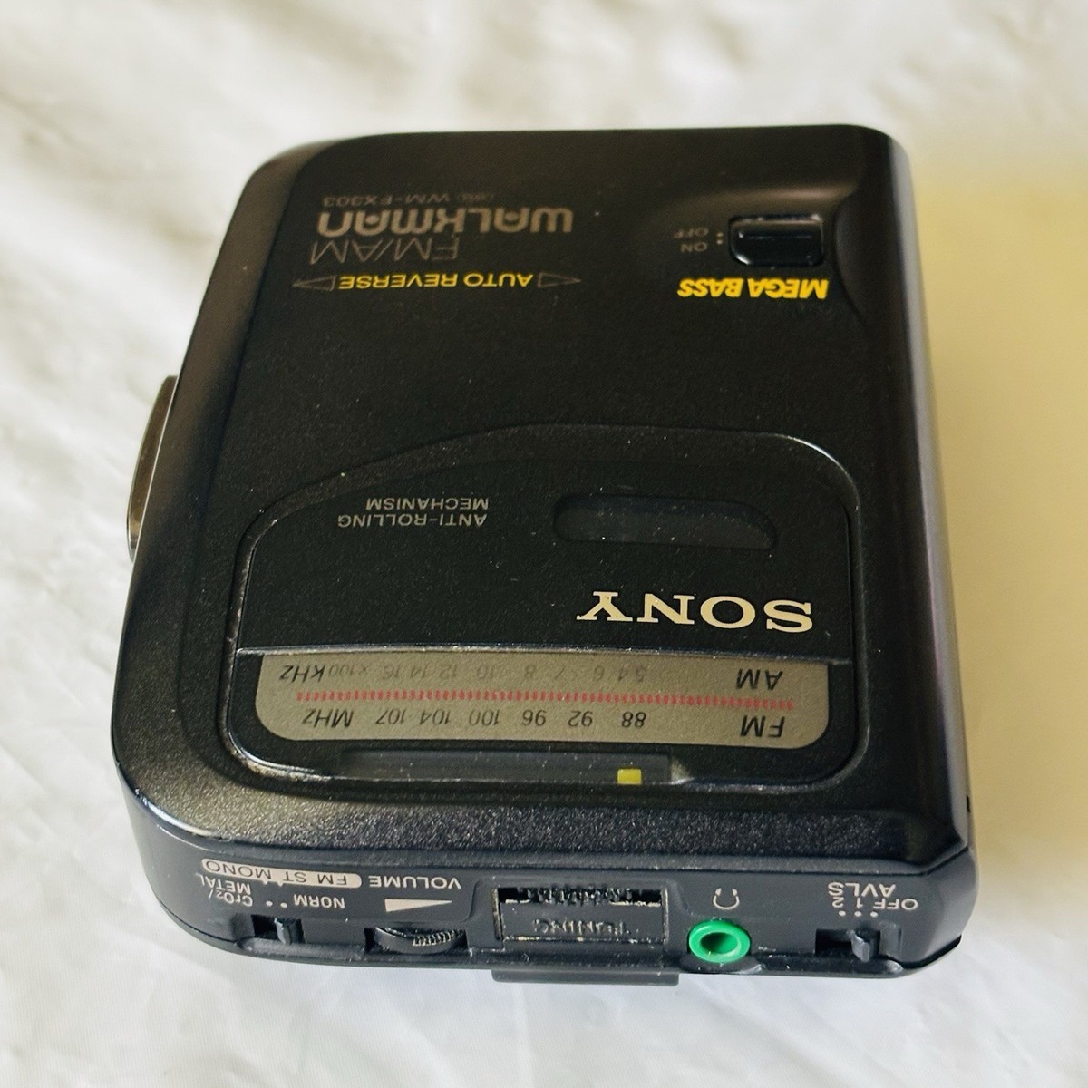 Sony Walkman WM-FX303 AM/FM Radio Cassette Player - New Belt