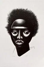 Elizabeth Catlett: Clarice (Black Girl) 22x30 Archival Quality Fine Art Print