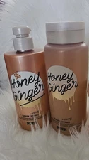 Victoria's Secret PINK Honey Ginger Rejuvenating Set Body Wash & Lotion