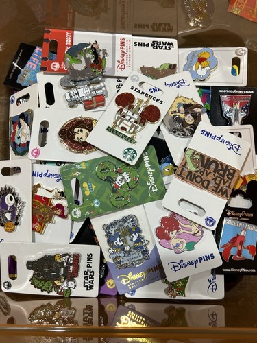 Disney Trading Pins Lot of 10! No Duplicates-LE-HM-Rack-Cast Random Assortment - Picture 1 of 2