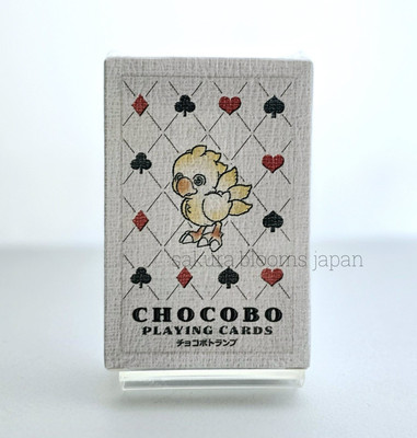 Final Fantasy CHOCOBO Playing Cards/Square Enix/MINT