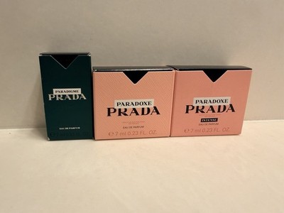 Prada Mini Perfume 7ml/0.23oz   Paradoxe EDP + Paradoxe Intense + Paradigme