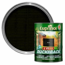Cuprinol DUCKSBACK Fence Paint All Colours 5 Year Wood Protection 5 Litre