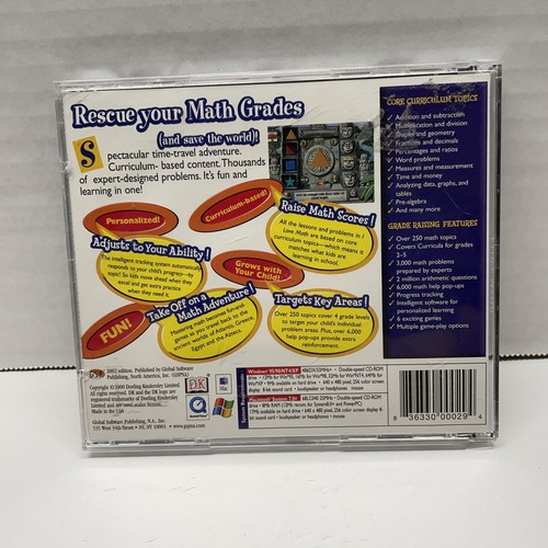 I Love Math! PC CD Ages 7-11 - Raise Math Scores! - Bild 2 von 4