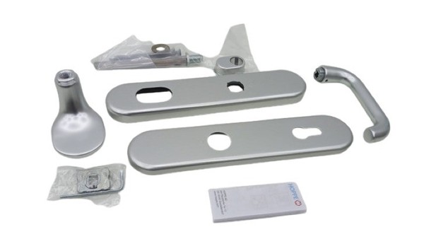 Hoppe 3849211 86G/3332ZA/3310/138L 8/92Mm Paris Langschild Wechselgarnitur ES1-image