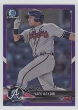 2018 Bowman Chrome Prospects Purple Refractor 44/250 Alex Jackson #BCP9 2r7