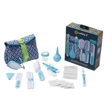 Safety 1st Deluxe Baby Healthcare and Grooming Kit, Arctic Blue, Newborn Baby Es