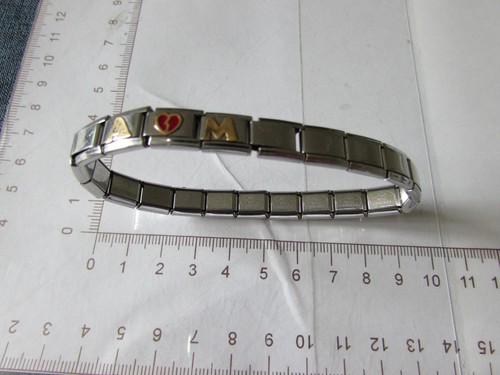 GIOIELLI BRAND Italian Stainless Steel Bracelet 21 Links