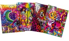 Lisa Frank 2 Pocket Folders lot of 4