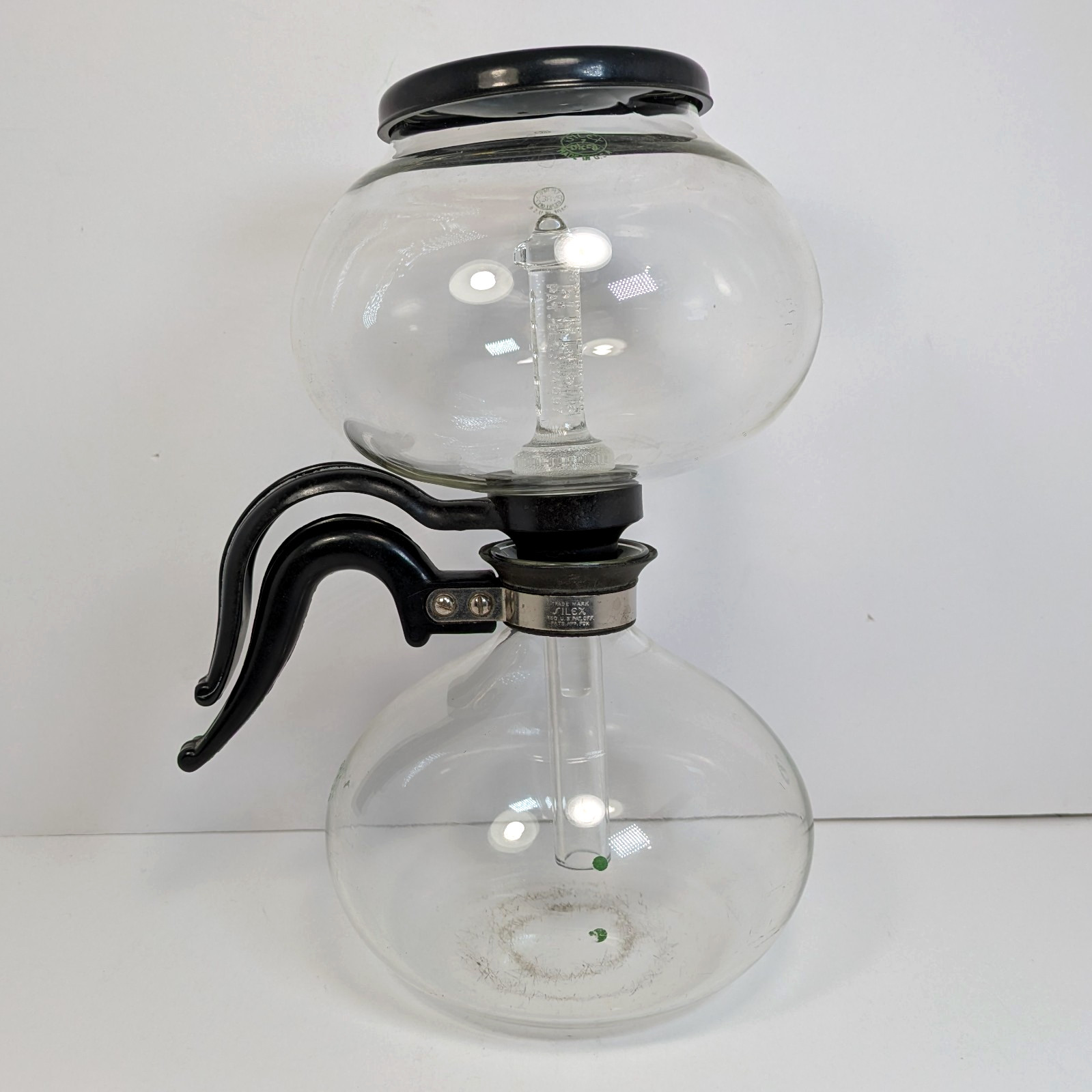 Cory Filter Rod Glass Pyrex Bubble Usa Vtg