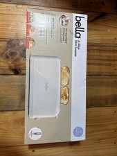 Bella 2 Slice Slim Toaster, Fits-Anywhere Kitchenware, 6 Setting Shade Control