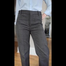 Vintage black and white Valentino slacks -winter 2008 collection. size 2