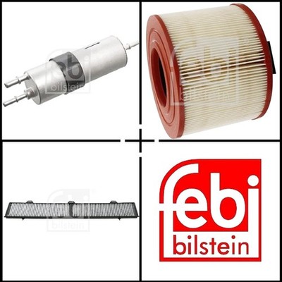 Febi Bilstein Filterset, Inspektionspaket für BMW 1 X3 5 Touring 3 Touring X1 3