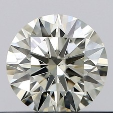 Color N /VS Clarity Natural Sparkling Diamond 0.32 Ct GIA CERTIFIED Loose Round 675.63 per carat