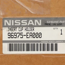 Nissan Frontier Pathfinder Cup Holder Console Rubber Insert Liner OEM NEW