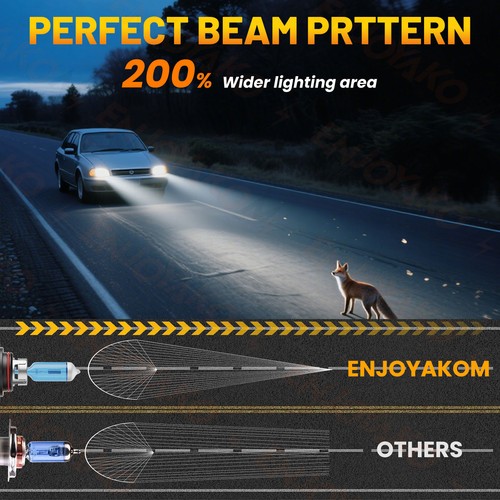 For Chevy Silverado 3500 Classic 2007 Halogen Headlight Bulbs High Low Beam Kit - Picture 5 of 11