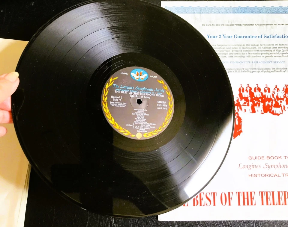 The Longines Symphonette 'The Best of the Telephone Hour' 5LP Record Set - Image 2 of 4