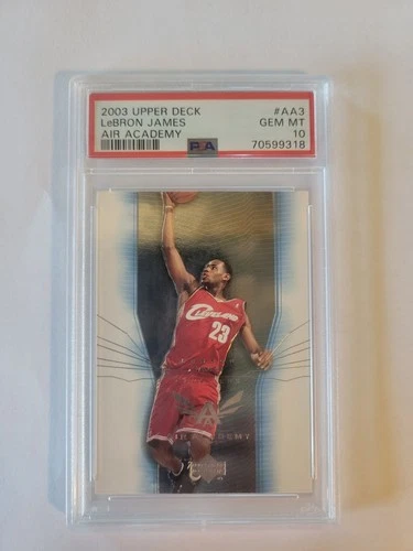 2003 Upper Deck LEBRON JAMES Air Academy Psa 10!!!