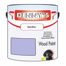 Dennys Wood Fence Paint - Steel Blue