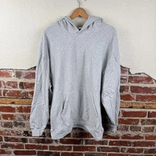 Chubbies Hoodie Mens Large Gray Pullover Classic Fit Kangaroo Pocket Cotton