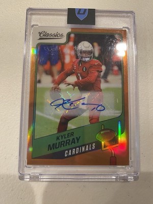 2021 Panini Classics Kyler Murray #75 Premium Orange Significant Signatures /3