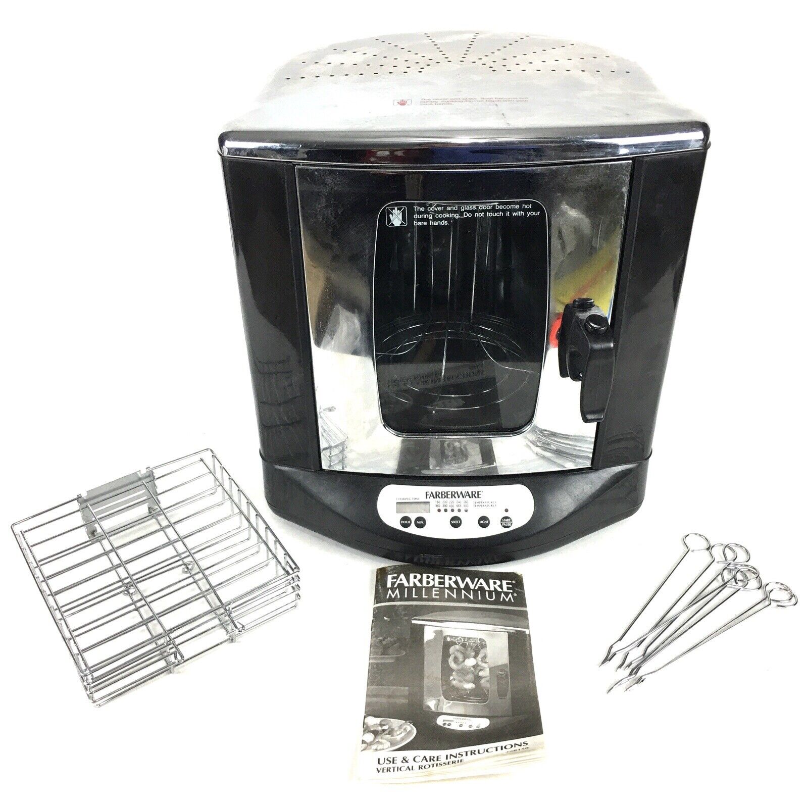 Farberware Indoor Vertical Rotisserie BBQ Oven with Accesories Model FSR150 Popularny, okazja