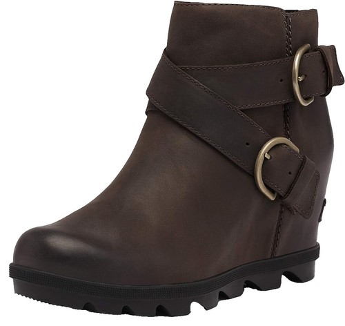 Sorel Womens Size 9.5 Evie II Lace Canoe Gum Leather  display picture 2