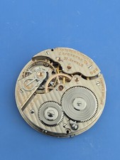 VINTAGE 16 SIZE HAMILTON 992 MODEL 2 POCKET WATCH PARTS