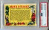 1962 Mars Attacks #55 Checklist PSA 5 EX *Set Break*