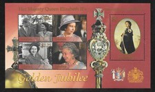 Tokelau Islands 2002 QEII Golden Jubilee MS333 NHM