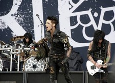 Christian Coma Andy Biersack Jeremy Ferguson of American glam meta- Old Photo
