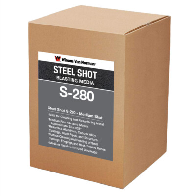 #ad #ad Steel Shot S 280 Blasting Media Medium Shot Size $104.99