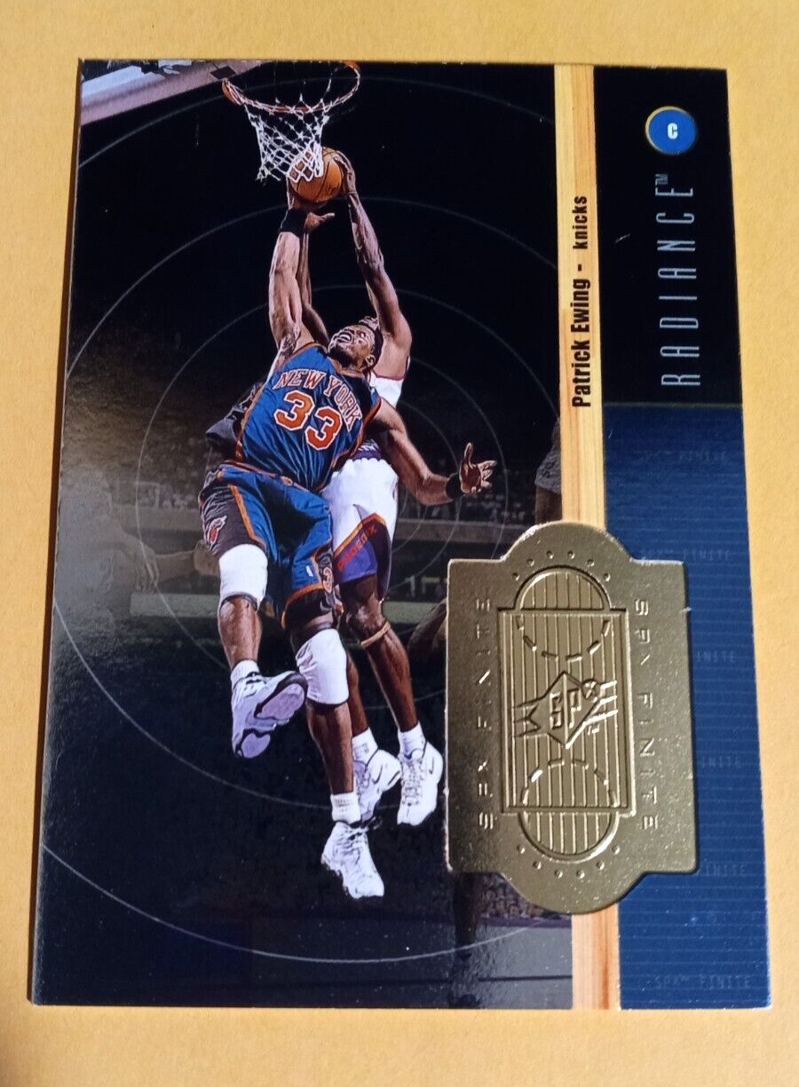 1998-99 SPx Finite Radiance #49 Patrick Ewing /5000 - Knicks