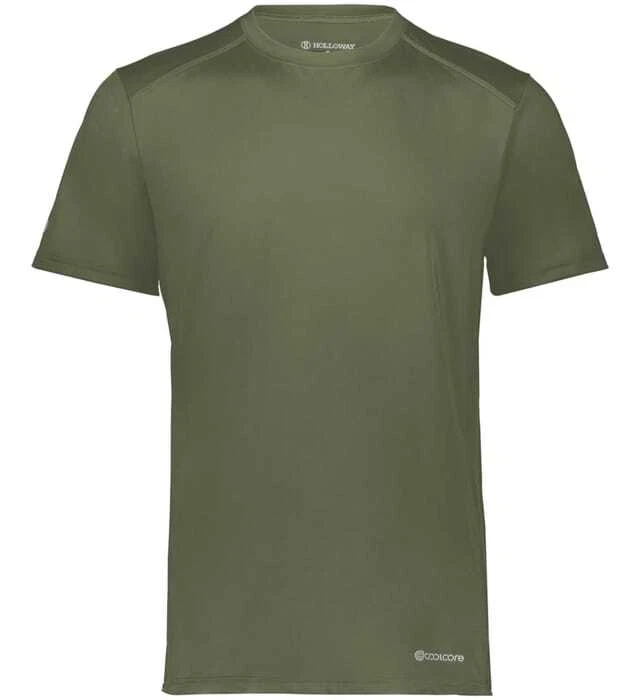 Camiseta esencial juvenil Holloway 222236 impulsada por Coolcore Foto 2 de 2