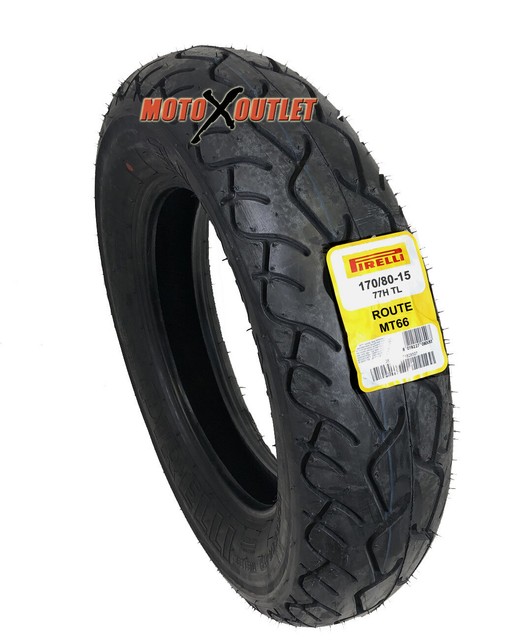 Pirelli MT66 170/8015 Motorcycle Tire Route 1708015 Rear Cruiser Street Bike eBay