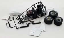 SPRINT CAR WHITE 1:18 KIT ACME A1800154 WORLD OF OUTLAWS URC USAC HIGH LIMIT