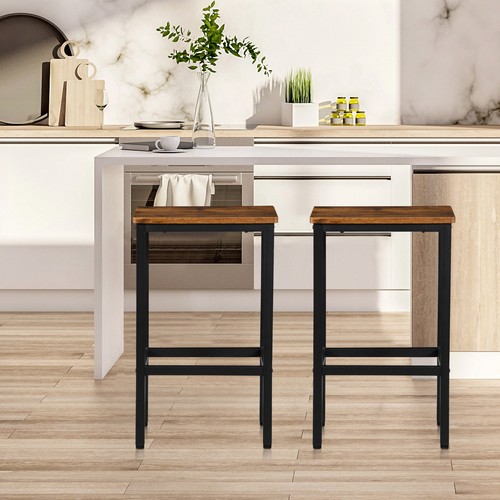 2X 26" Kitchen Counter Stools, Stools for Dining Room Kitchen Island Pub Bar - Picture 8 of 24