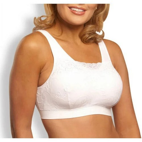 PACK OF 2-Milana Bra by Genie Bra (The Original) Size 24-26 (US size 2X) White - Picture 3 of 7