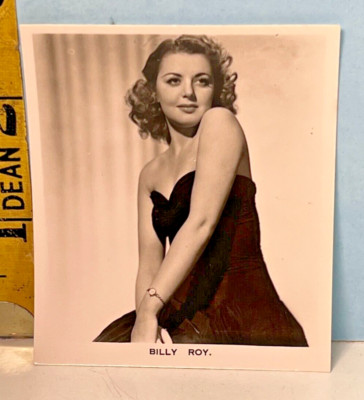 1939 Carreras Cigarettes Glamour Girls of Stage & Screen Billy Roy No. 27