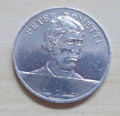 Esso England WM 1970 Peter Bonetti Fußballer Medaille Münze