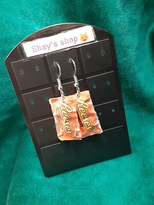 Reeses Candy Earrings